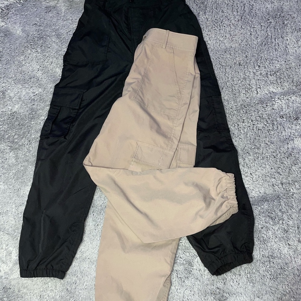 Khaki cargo pants